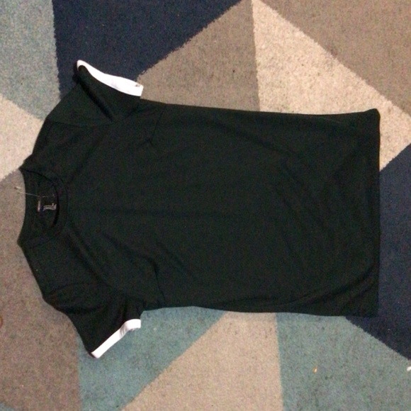 Green Knitted T-shirt Dress - Picture 4 of 8